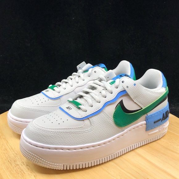 Nike Air Force 1 Shadow 'Photon Dust Malachite' [CI0919-004] Women's Sizes - Picture 2 of 9